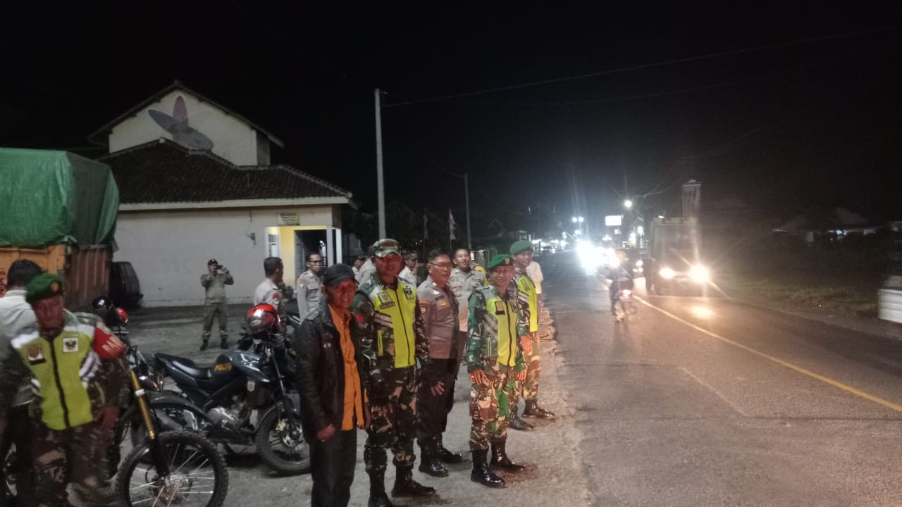 Apel Gabungan Bersama TNI, POLRI dan Pol.PP dalam Rangka Pengamanan Malam Idul Adha 1445 H