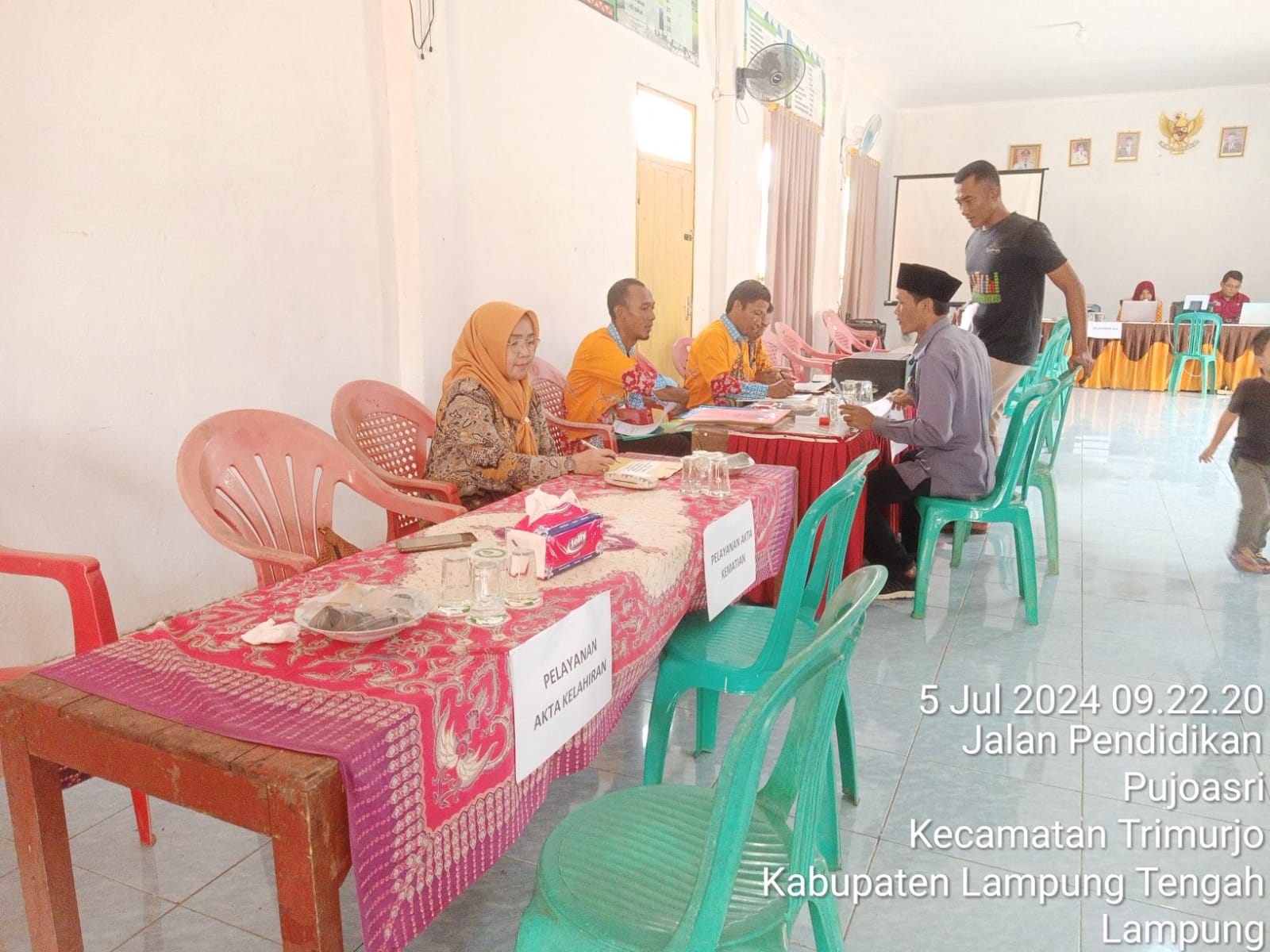 Bunga Kampung Mekar Di Dusun Kampung Pujo Asri Kecamatan Trimurjo (05/07/2024) 